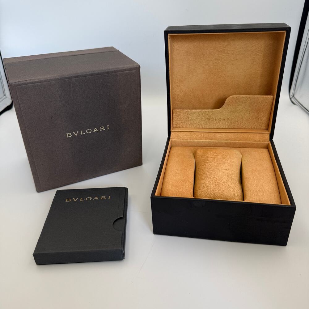 Authentic BLVGARI Watch Box Gift Set